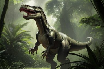 Simulasi Digital Gerakan dan Perilaku T-Rex