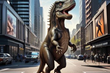 Kembar Kekuatan dan Kekalahan: T-Rex dalam Budaya Populer Sekarang dan Kembali
