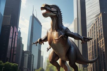 Jurnal Populer: Terbang ke Dunia T-Rex dalam Budaya dan Seni