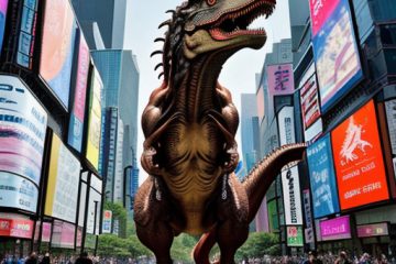 Menemukan T-Rex di Dunia Populer Budaya: Kebajikan Saurus Terkenal