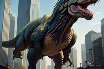 Journey Through Pop Culture: The Enigmatic Allure of T-Rex in Modern Art, Movies, and Music