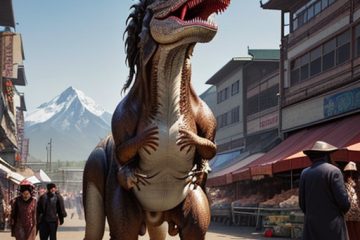 T-Rex di Dunia Populer: Dari Kembali ke Hidup Dalam Budaya dan Seni