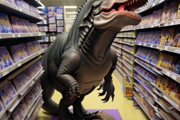 T-Rex dalam Budaya Populer: Dikemukakan di Film, Games, dan Merchandise