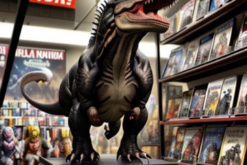 Keragam T-Rex di Dunia Populer: Dari Film ke Komik, Dekorasi Hingga Merchandise